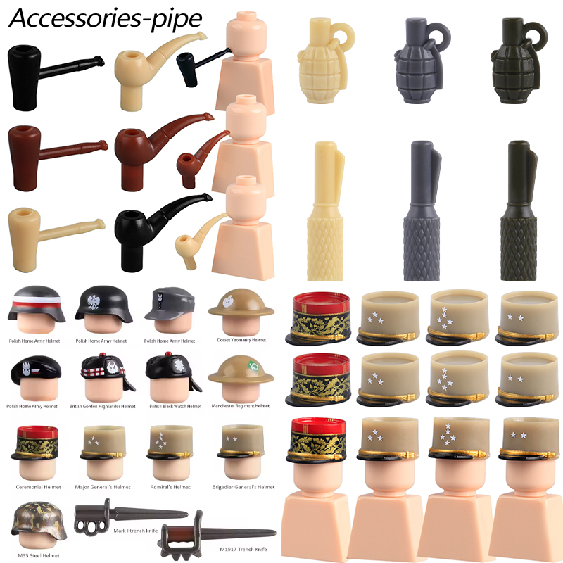 Office Technician - MOC Military Soldier Accessories Building Blocks