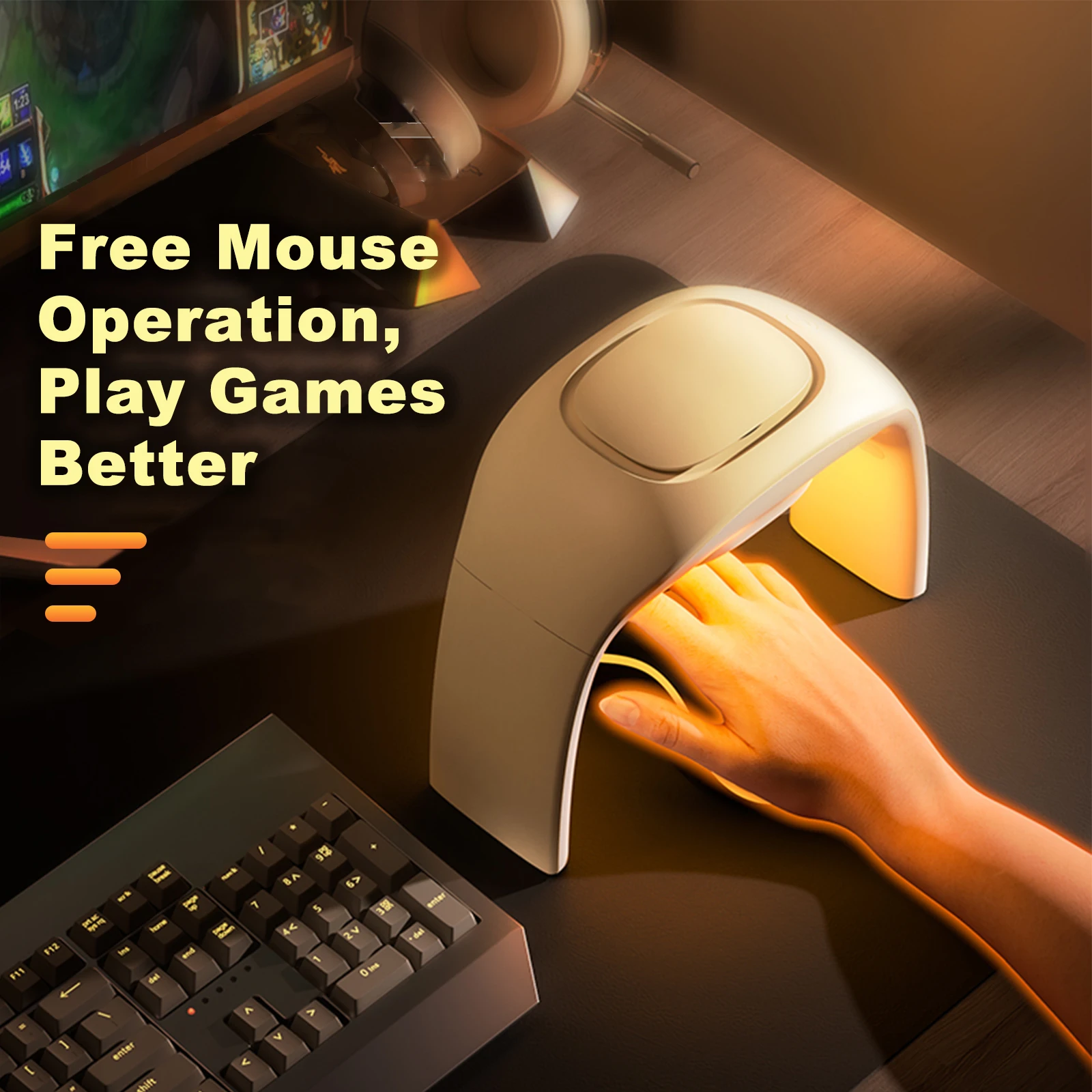 Eary Portable Winter Mouse Han - Office Tech Gear recension och pris