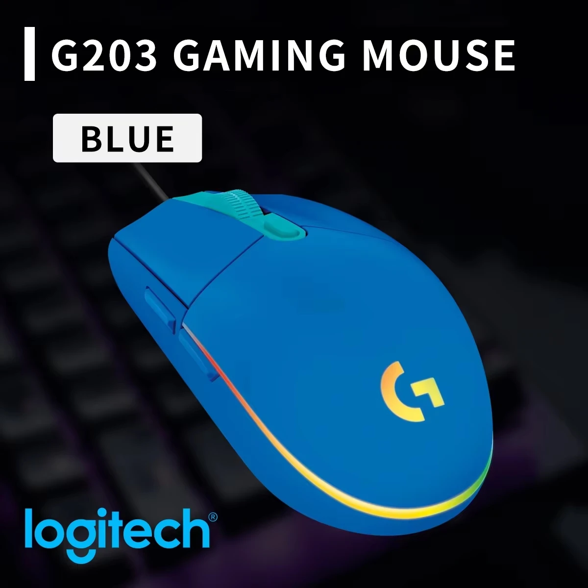Logitech G203 Wired Gaming Mou - Logitech Mouse G203 recension och pris