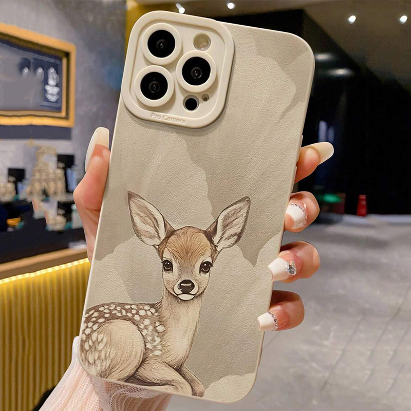 For Xiaomi 15T Case Deer Paint - Receipt Printer Thermal recension och pris