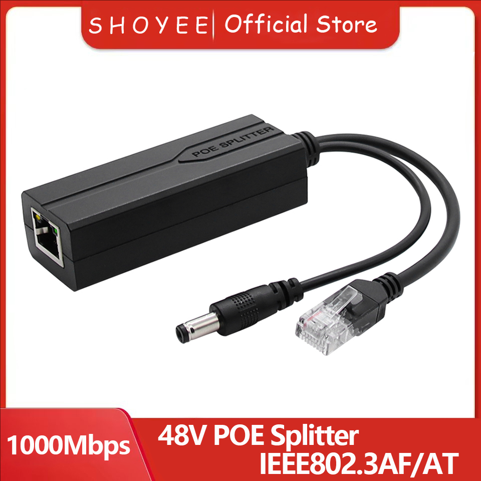 POE Splitter 48V to 12V/5V IEE - Power Over Ethernet recension och pris