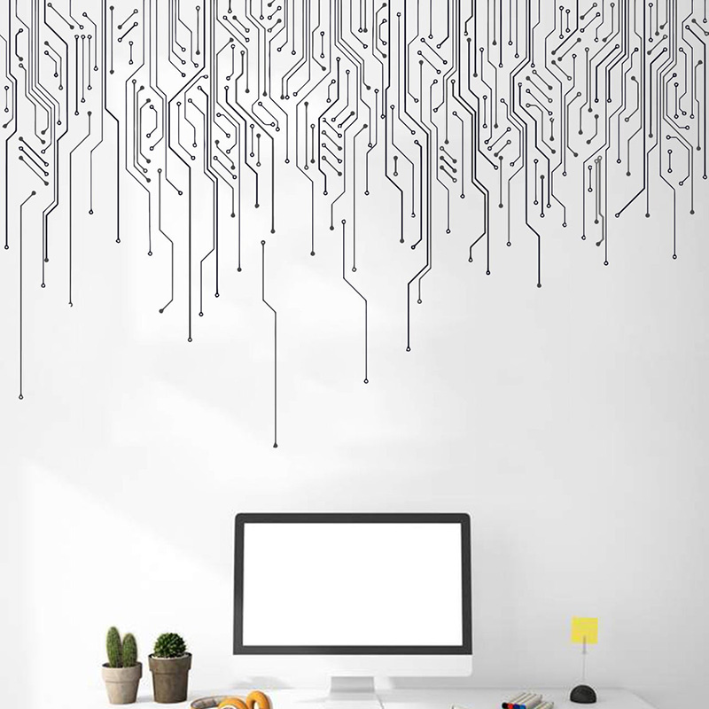 Computer IT Decor,Circuit Boar - Office Technologies recension och pris
