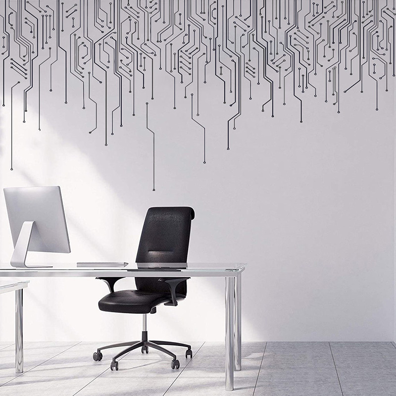 Computer IT Decor,Circuit Boar - Office Technologies recension och pris
